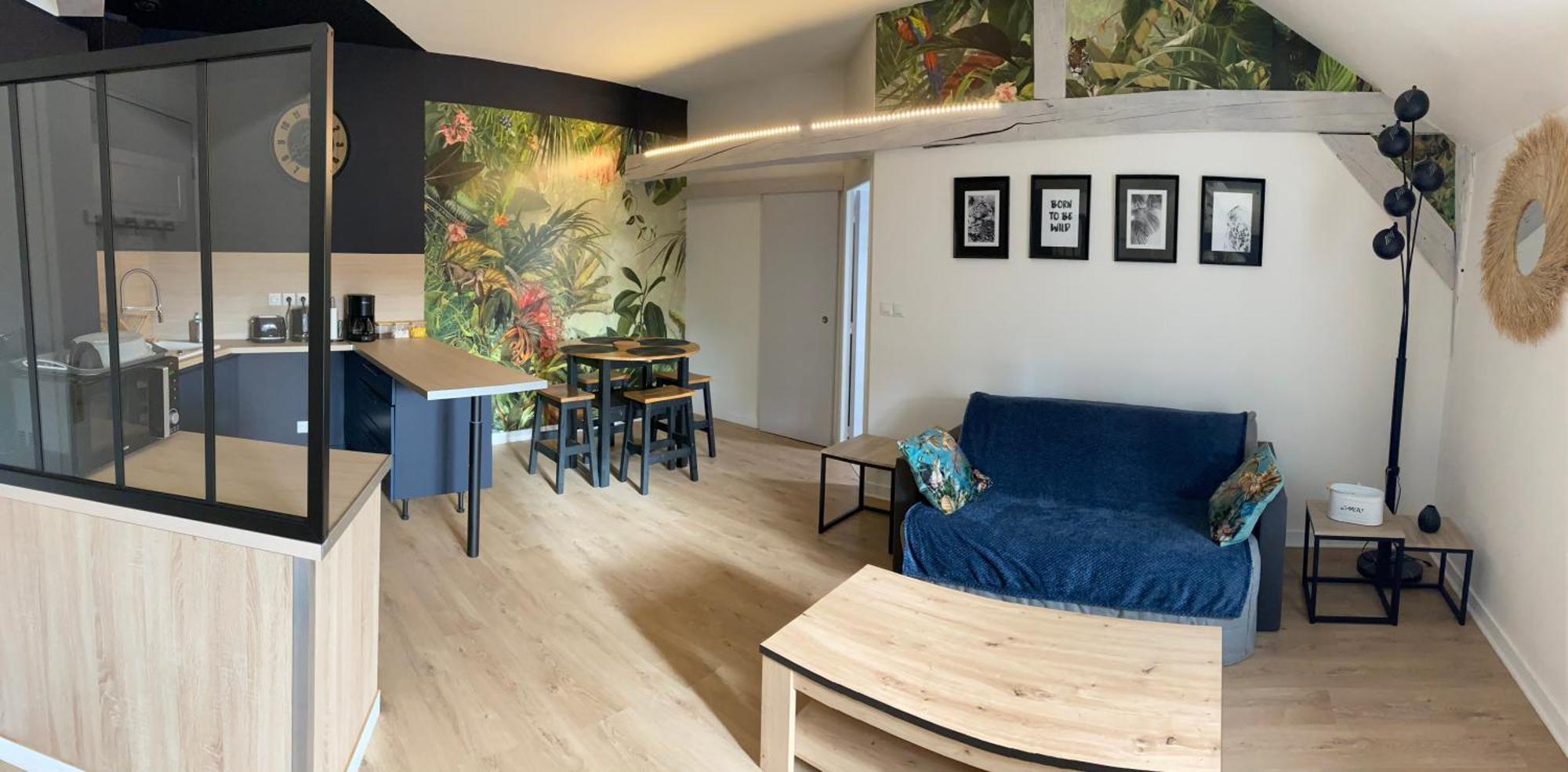 Blue Jungle Appartement Bourges Buitenkant foto